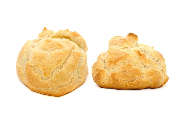 Aantal zelfgemaakte broodjes vers-gebakken — Stockfoto