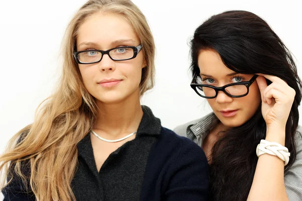 Two young womans — Stock Photo, Image