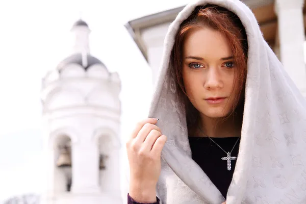 Orthodox woman — Stock Photo, Image