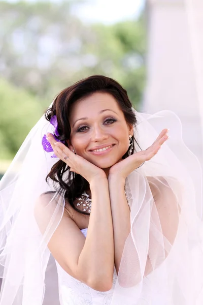 stock image Beautiful bride