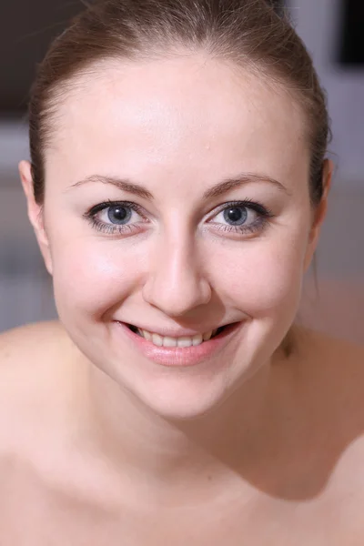 Szexi szőke nő portréja — Stock Fotó