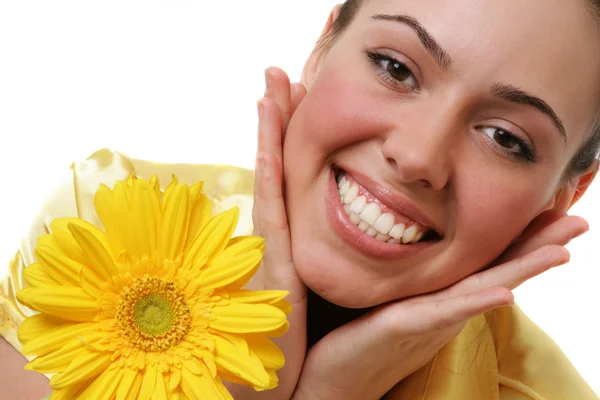 stock image Closeup portrait of an attractive woman