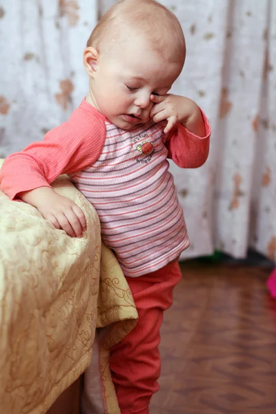 Little girl indoors — Stock Photo, Image