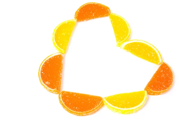 柑橘類の心 — ストック写真