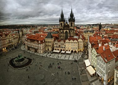 View of old Prague clipart