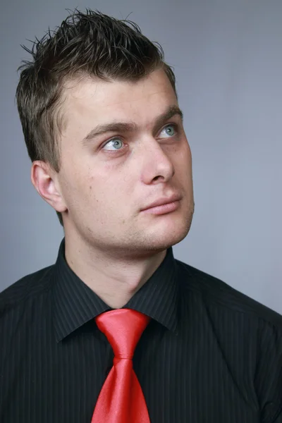 Man i en slips — Stockfoto