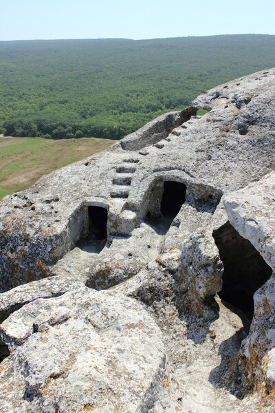 Eski-Kermen - one of large "cave cities" Crimea