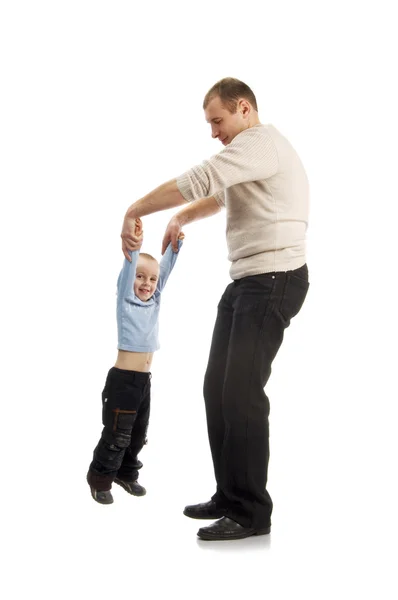 Father with a son — Stock Photo, Image