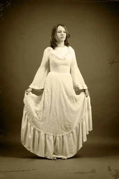 Ретро платье — стоковое фото