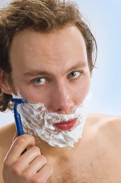 Tıraş olması — Stok fotoğraf