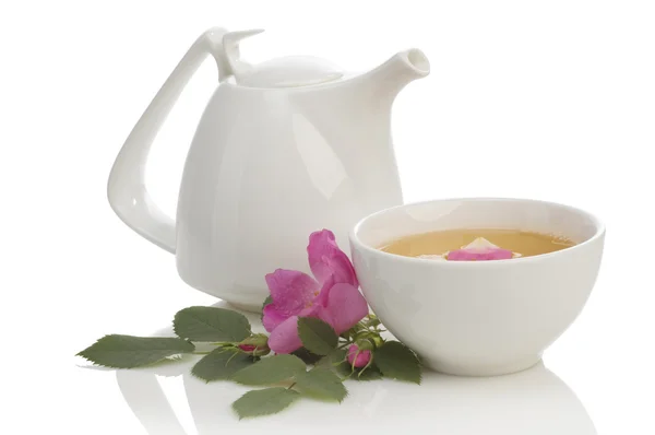 Rose petal tea — Stok fotoğraf