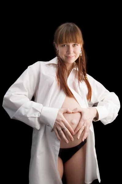 Zwangerschap Stockfoto