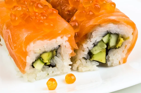 Sushi Dragón dorado —  Fotos de Stock