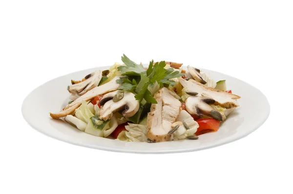 Menù del ristorante: insalata — Foto Stock