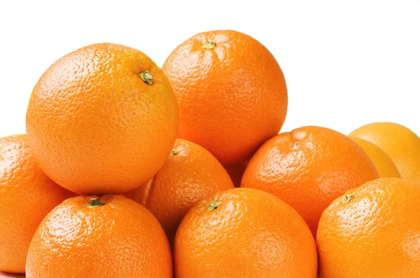 Apelsiner isolerade — Stockfoto
