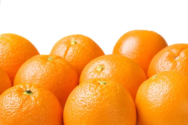 Apelsiner isolerade — Stockfoto