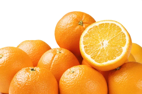 Oranges isolated — Stock Photo, Image
