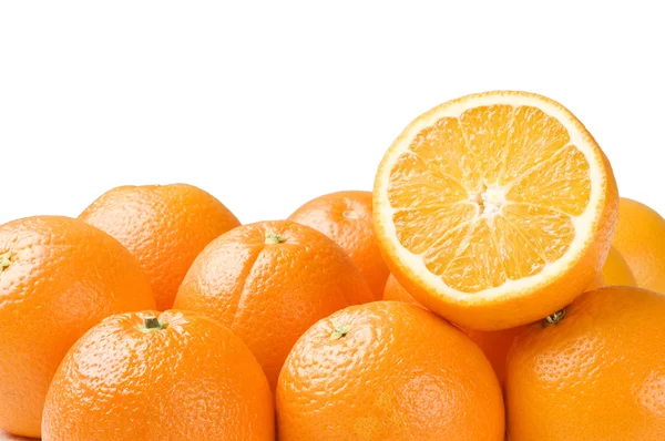 分離されたオレンジ — ストック写真