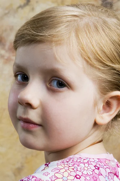 Portrait of small girl — Stock Photo, Image