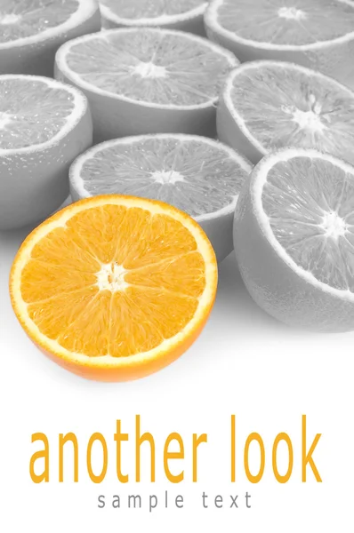 Elszigetelt narancs — Stock Fotó