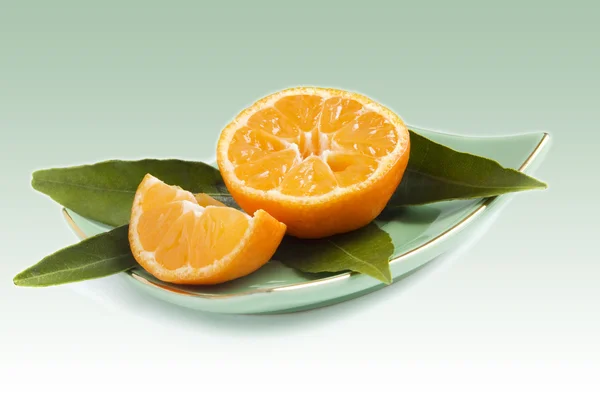 Mandarines 隔离 — 图库照片