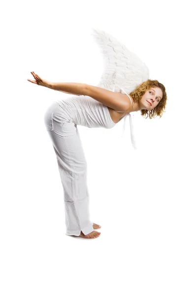 Chica-ángel — Foto de Stock