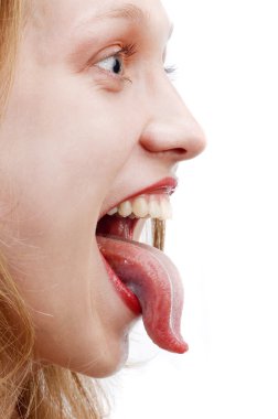 Cheeky tongue clipart