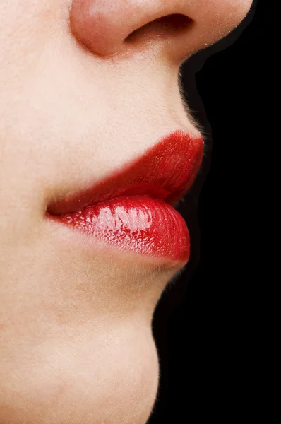 Schoonheid lippen — Stockfoto
