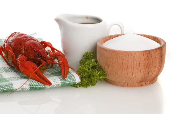 Comida de lagostim — Fotografia de Stock