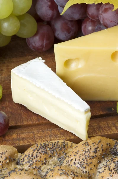 Still life with cheese — Stock Photo, Image