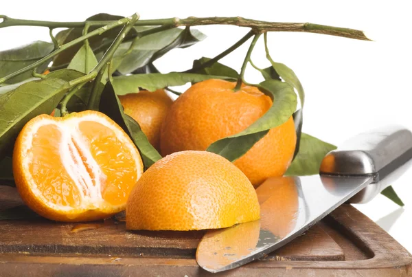 Mandarines isolated — Stock Photo, Image