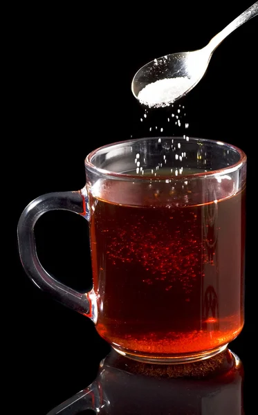Çay kapağı — Stok fotoğraf