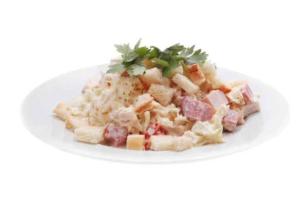 Éttermi menü: saláta — Stock Fotó