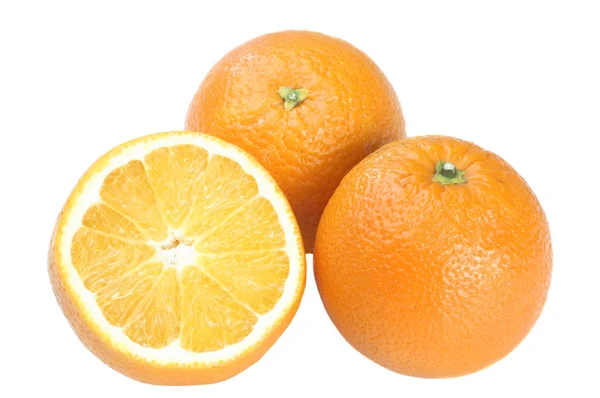 Naranjas aisladas — Foto de Stock