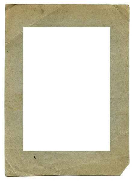 Vintage Witraż papier rama — Zdjęcie stockowe