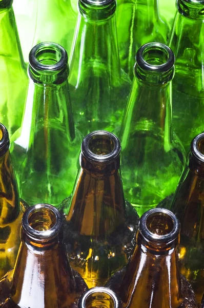 Botellas vacías fondo — Foto de stock gratis