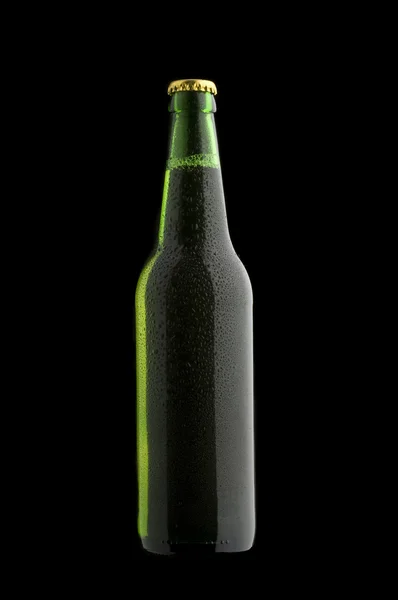 Bir şişe bira. — Stok fotoğraf