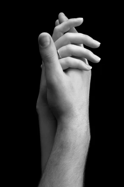 Δύο χέρι — Φωτογραφία Αρχείου