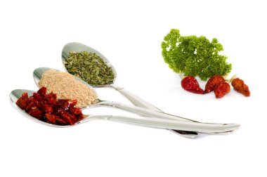 baharat: biber, zencefil, maydanoz