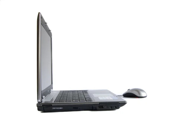 Laptop isoliert — Stockfoto