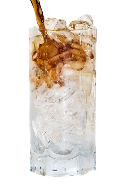 Icy cocktail in glass — Stock Photo, Image