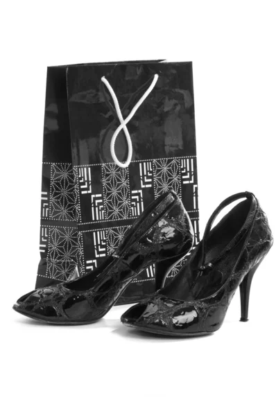 Bag and shoes — Stock Photo, Image