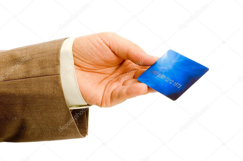 Card in hand