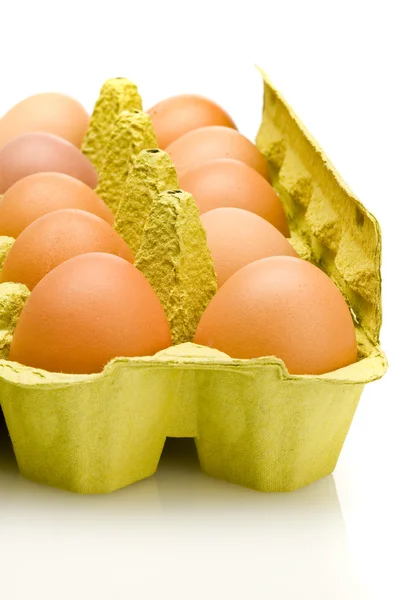Egg box, — Stock Photo, Image