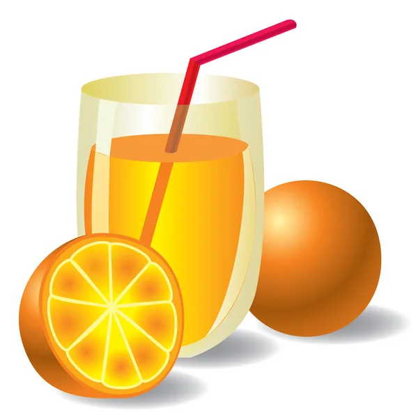 Jus d'orange — Image vectorielle