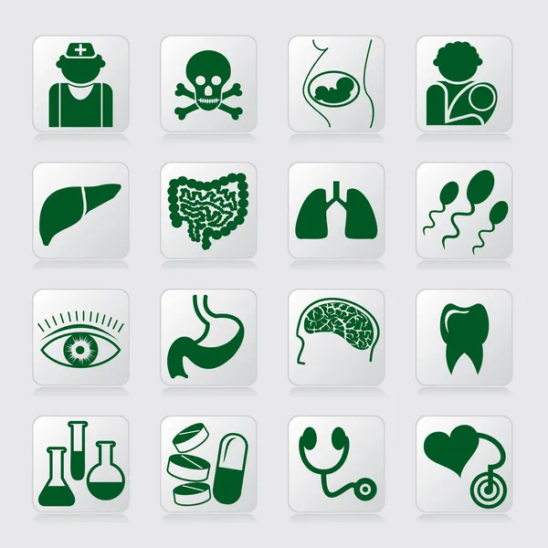 Symboles médicaux — Image vectorielle