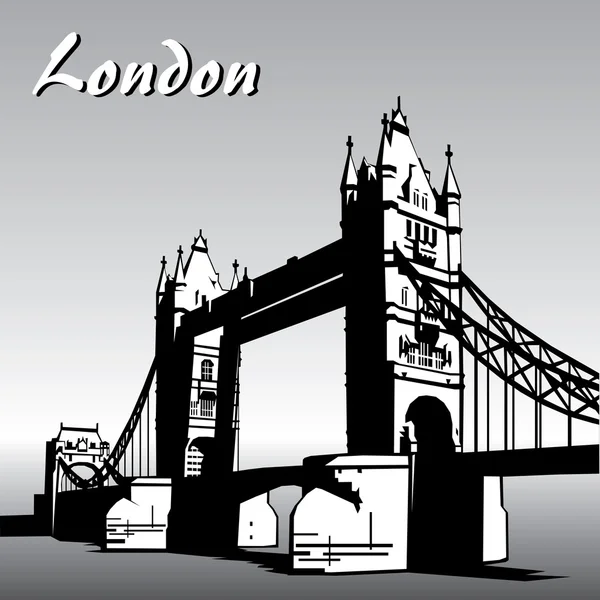 LONDRA — Vettoriale Stock