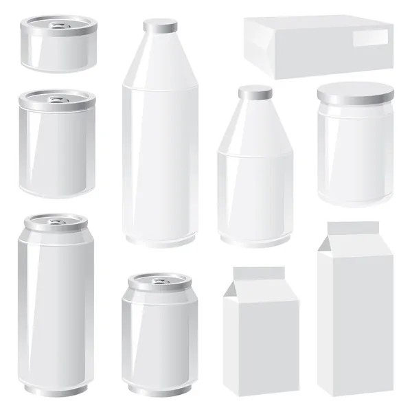 Emballage des conteneurs — Image vectorielle