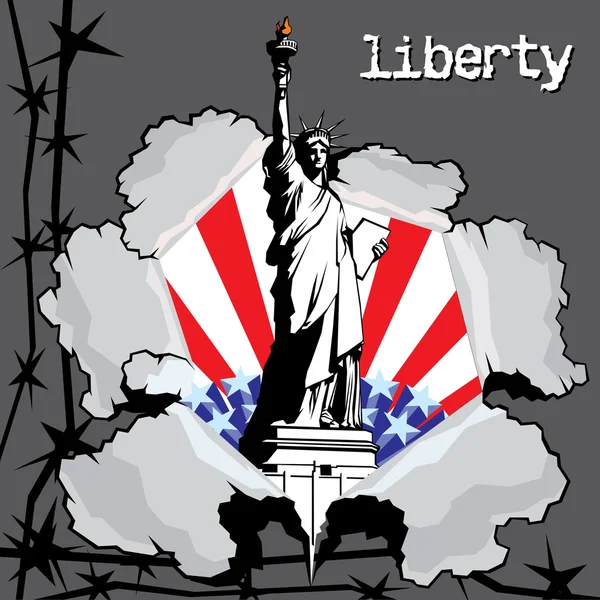 Liberté — Image vectorielle
