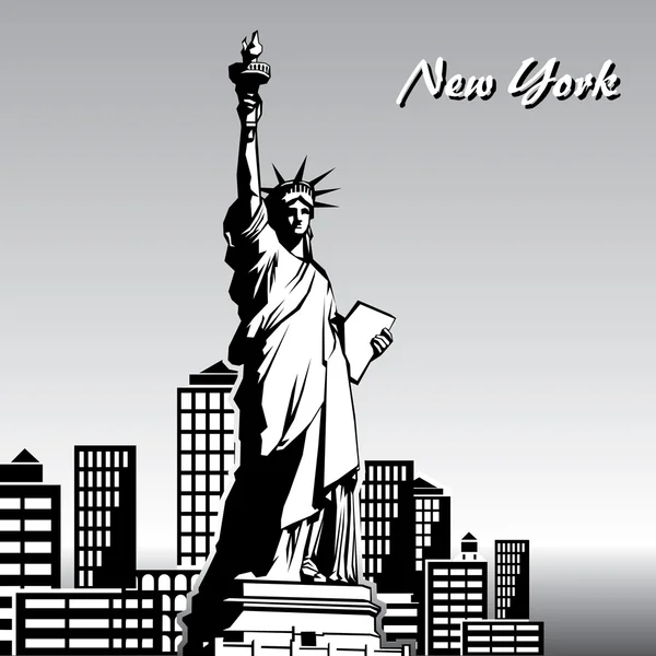 New York — Stockový vektor